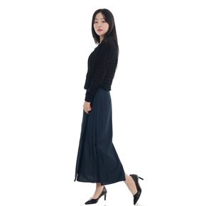 LAYERED CHIFFON LONG SKIRT_2 COLOR (LEBSMSK5370)