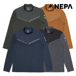네파 [공식]네파 남성 VERO PCM-α ICE 긴팔 집업 티셔츠 7H35400