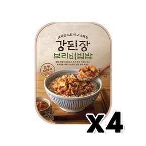 강된장 보리비빔밥 즉석간편식 280g x 4개