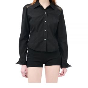 CINCHER SHIRT Black All Day Poplin (W2252CB) (신처 셔츠) 3411869