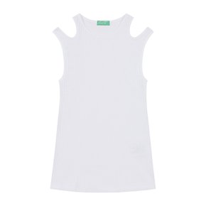 Cutting sleeveless tee_3OQGDH00X101