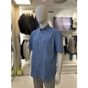 데님 반팔 셔츠 ADF2WC1922
