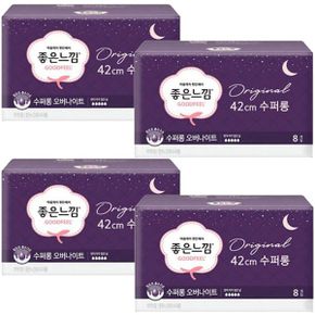 좋은느낌 오리지날 오버나이트 수퍼롱 8개입 x4팩_P404997424