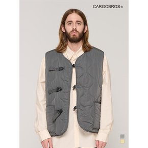 CB QUILTING PADDING VEST (GRAY)