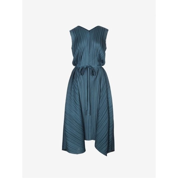 뉴 리본 민소매 원피스