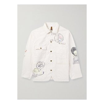 캐피탈 캑터스 비어 프린트 코튼 트윌 재킷 뉴트럴 1647597359389144