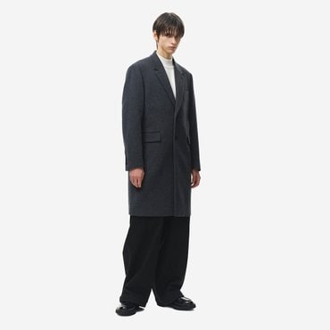 지오송지오 투버튼 체스터 코트 그레이 ZG5CT503GY