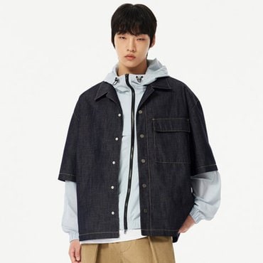 STUDIO TOMBOY [STUDIO TOMBOY MEN] 논페이드 데님 셔츠 91U5221175