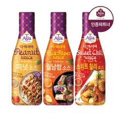 샘표 [G]티아시아 소스 3종 3병세트 (월남쌈1+피넛1+스위트칠리1)