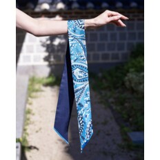 Paisley twillie silk scarf