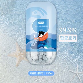 [캣처] 블루오션 고양이 모래 탈취제 (시원한 바다향) 450ml