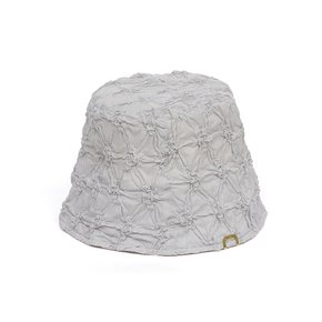 STAND BUCKET / FLOWER EMBO / FOG GRAY