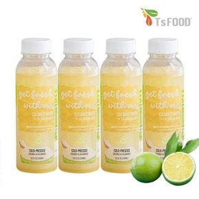 TS FOOD 겟프레시 얼린 코코넛워터N깔라만시 주스 330ml x 4병