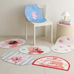 잔망루피 빨아쓰는 규조토 발매트 6type