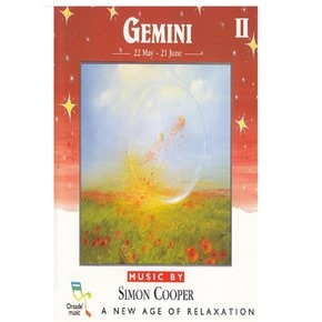 Simon Cooper  Gemini(별자리음악 쌍둥이자리) - (미개봉카세트테이프)