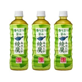 아야타카 일본 녹차 음료 525ml 10개 1박스