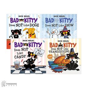 영어원서 Bad Kitty 픽쳐리더스 4종 세트 - Paperback