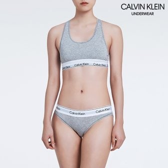 Calvin Klein Underwear 여성 모던 코튼 AF브라렛 비키니세트 (F3785AD/F3787AD-020)