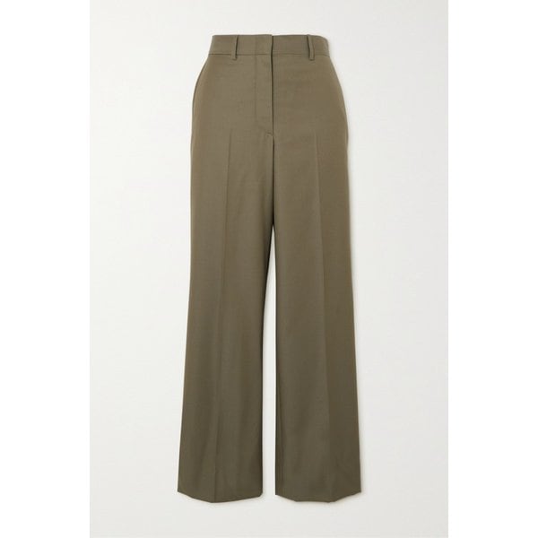 브리오니 골지 울 스트레이트 팬츠 라이트 브라운 1647597296579216