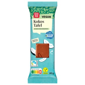 레베 베스트발 REWE Beste Wahl 비건 코코넛 초콜릿 바 80g