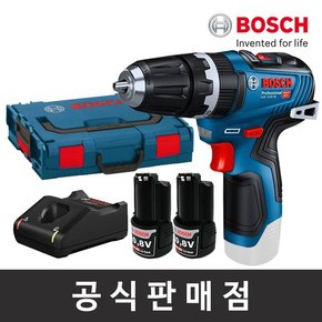 정품/GSB 10.8V-35/브러쉬리스 충전임팩트드릴드라이버/3.0Ah 배터리2개 세트