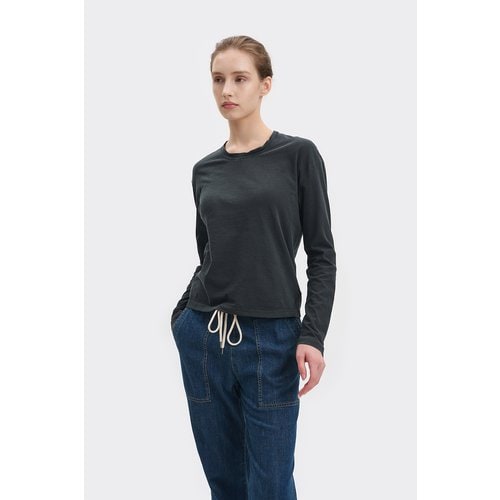 WLJ3113 BOXY LONG SLLEVE TEE