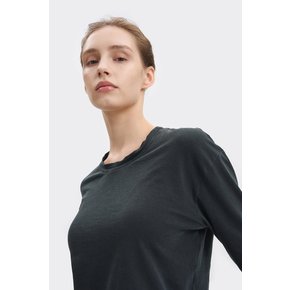 WLJ3113 BOXY LONG SLLEVE TEE