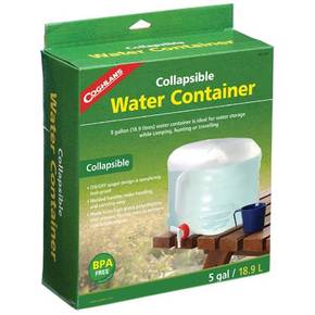 캐나다 명품 코글란 Collapsible Water Container 캠핑용 물통 18.9L 수통 물백