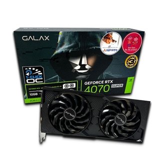  갤럭시 GALAX 지포스 RTX 4070 SUPER 2X D6X 12GB