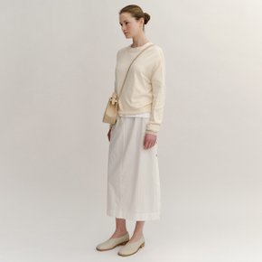 SS24 Salacia Cotton Skirt Off-White