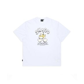 슈무 러브 엔젤 그래픽 티셔츠 - WHITE Z263UST070010