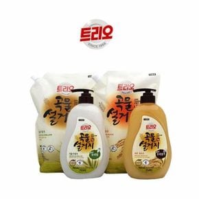 우리밀 우리쌀겨 곡물 설거지 주방세제 750ml