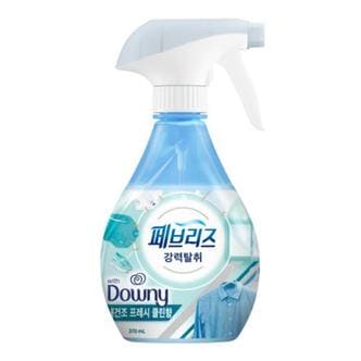  페브리즈 섬유탈취제 실내건조 프레시 클린향 370ML 용기 1개