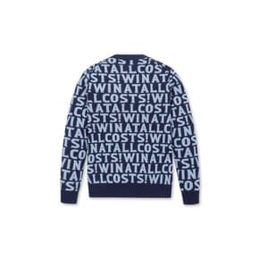 WAAC(왁골프)Men Slogan Jacquard Sweater_WMWAW24705NYD