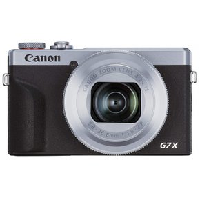 Canon 콤팩트 디지털 카메라 PowerShot G7 X Mark III 실버 광학 4.2 PSG7 XMARKIIISL