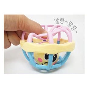 BD 딸랑이 써클볼(파스텔) 영유아완구 딸랑이 장난감
