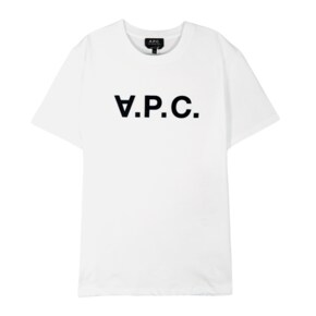 A.P.C. 아페쎄 24SS 남성 VPC 반팔티셔츠 화이트 COBQX H26586 IAK