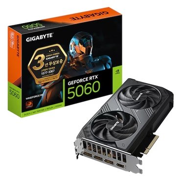 기가바이트 지포스 RTX 5060 WINDFORCE D7 8GB 제이씨현