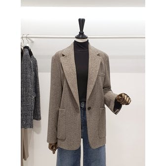 ZOOC [파주점] 쥬크 주크 울100 헤링본 루즈핏 자켓 V254MSF938