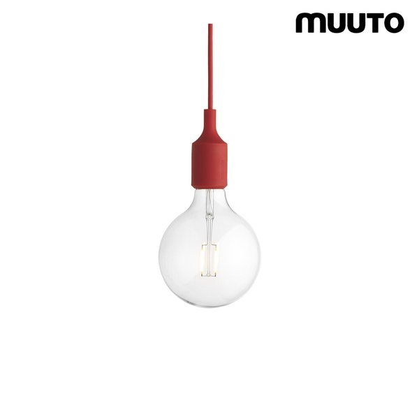 muuto 무토 E27 펜던트 레드 E27 Pendant Lamp Red