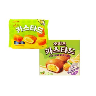 씩씩가게 카스타드 12개입 2종 묶음