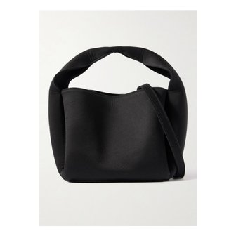 토템 버킷  코튼 혼방 새틴 토트 블랙 1647597350652599