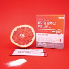 VSOL 바이탈솔루션 액티브B 투고 비타민B/비타민C 2박스(2개월,60포)