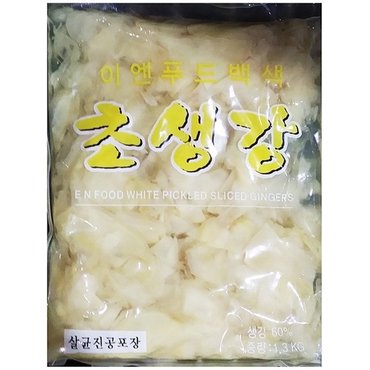  업소용 식당 횟집 식자재 재료 이연 백초생강 1.3kg (W66735D)