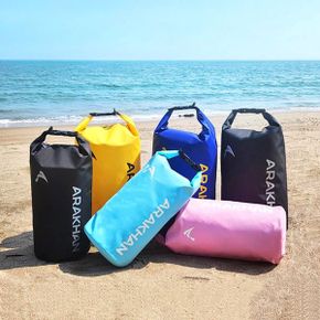 아라칸 드라이백 10L 캠핑 백팩 크로스 물놀이 방수가방 블랙 블루 핑크 옐로우.._P345005116