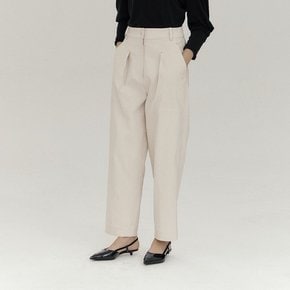 BAGGY FIT COTTON PANTS_IVORY