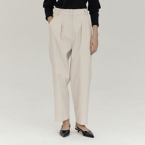 BAGGY FIT COTTON PANTS_IVORY