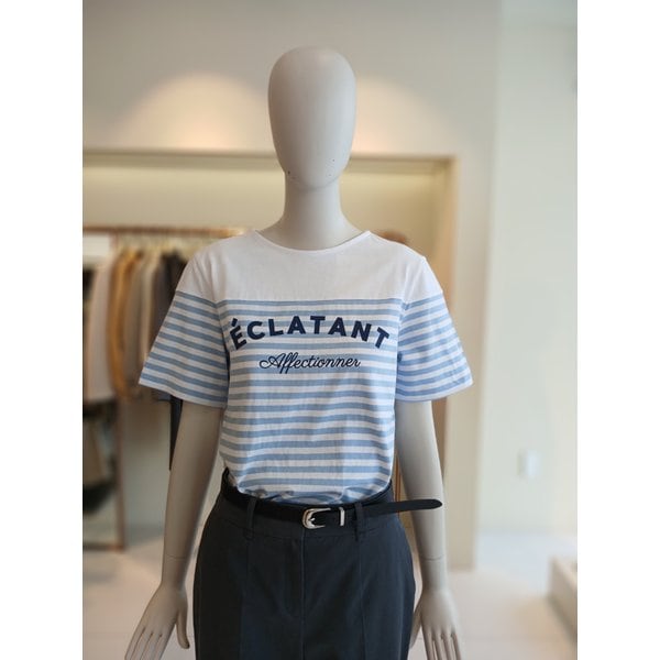 [여주점] 씨씨콜렉트 반팔스트라이프티셔츠 E262psm134