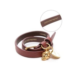 18SS 여성 더블랩 실버스컬 팔찌 (491414_DZP0M_6622_18S)