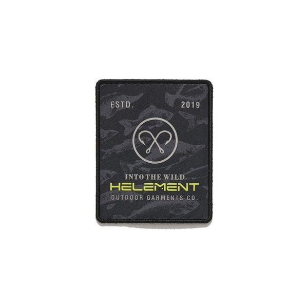 더블 훅 벨크로 와펜 (BLACK)